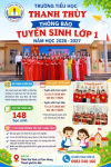 Trường Tiểu học Thanh Thuỳ Thông báo tuyển sinh